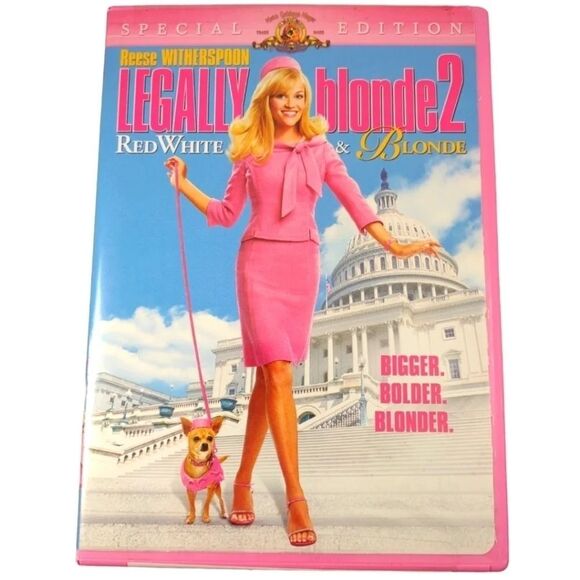Legally Blonde 2 Red, White and Blonde DVD 2003 Reese Witherspoon NWT - Picture 1 of 12